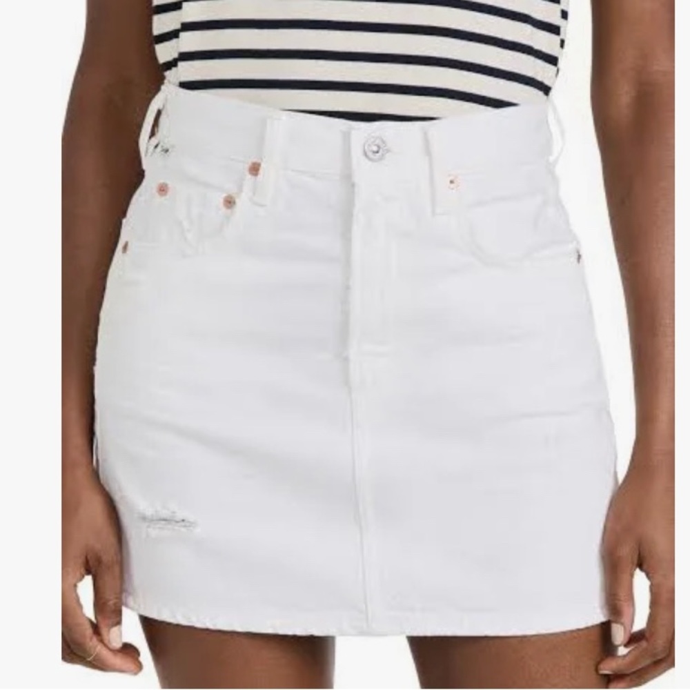 Citizens of humanity premium vintage denim skirt